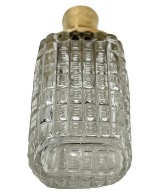 19th Century Dutch Crystal and 14 Carat Gold Scent or Perfume Bottle-UCH-1224158