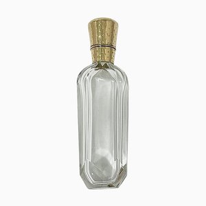 19th Century Dutch Crystal and Gold Perfume Bottle by H.A.M. van Tongeren, 1870s-UCH-1756276