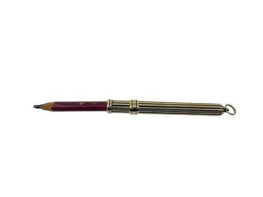 19th Century Dutch Gold Sliding Pencil-UCH-1782325