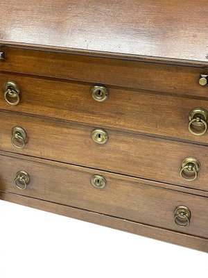 19th Century Dutch Oak Secretaire-UCH-1224187