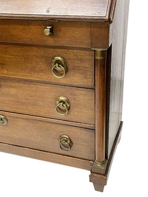 19th Century Dutch Oak Secretaire-UCH-1224187