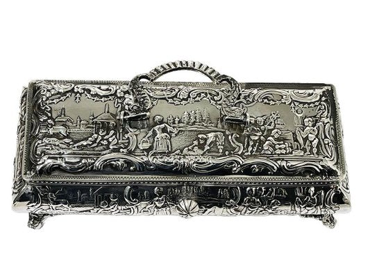 19th Century Dutch Silver Box by Willem Van Baren, Schoonhoven, 1886-UCH-1431515