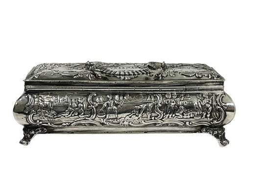 19th Century Dutch Silver Box by Willem Van Baren, Schoonhoven, 1886-UCH-1431515