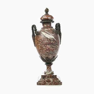 19th Century Eclectic Marble Jug-NQ-691313