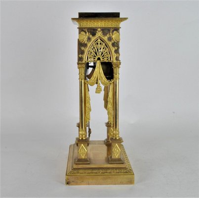 19th Century Empire Period Gilt Bronze Clock-SYQ-910298