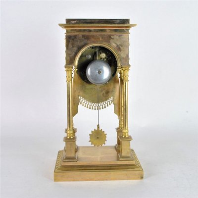 19th Century Empire Period Gilt Bronze Clock-SYQ-910298