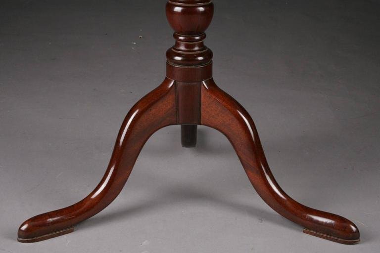 19th Century English Regency Folding Table or Tripod