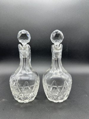 19th-century English Silver Cruet with crystal Cruets-BNU-1735215