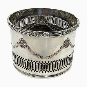 19th Century English Silver-Plated Champagne Bottle Coaster-UCH-1776549