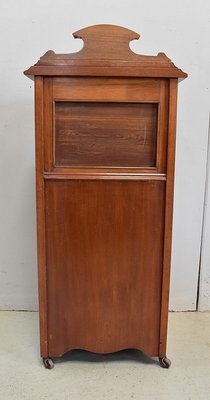 19th Century English Solid Mahogany Cabinet-RVK-619854