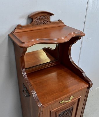 19th Century English Solid Mahogany Cabinet-RVK-619854