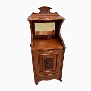 19th Century English Solid Mahogany Cabinet-RVK-619854