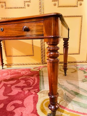 19th Century English Victorian Partner Desk, 1890s-FLW-1402051