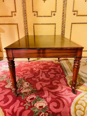 19th Century English Victorian Partner Desk, 1890s-FLW-1402051