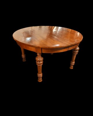 19th Century Extendable Round Dining Table-KIM-2032405