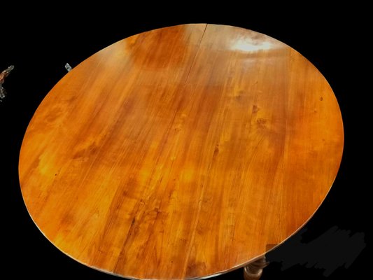 19th Century Extendable Round Dining Table-KIM-2032405