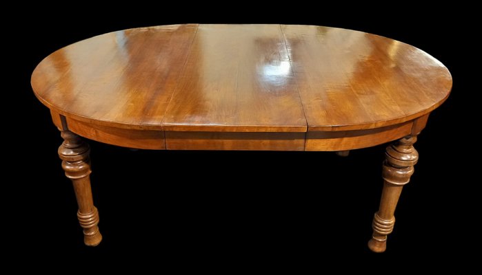 19th Century Extendable Round Dining Table-KIM-2032405