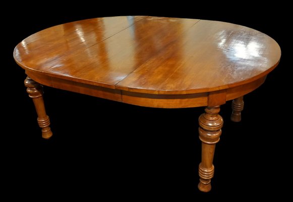 19th Century Extendable Round Dining Table-KIM-2032405