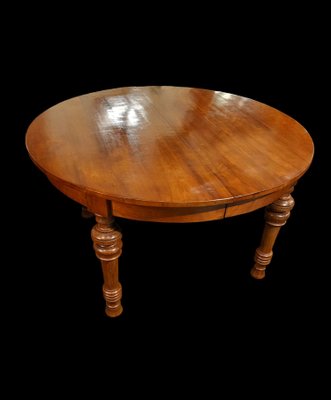 19th Century Extendable Round Dining Table-KIM-2032405