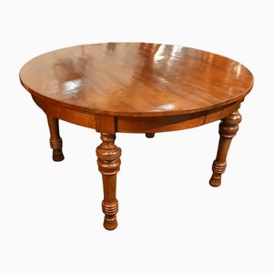 19th Century Extendable Round Dining Table-KIM-2032405