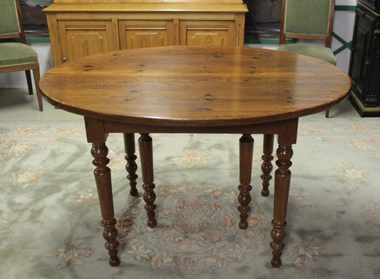 19th Century Fir Dining Table