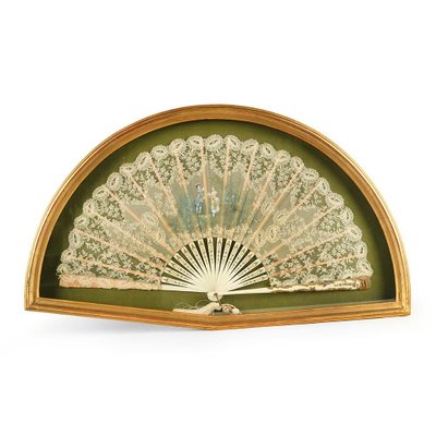 19th Century Framed Fan-NQ-751611