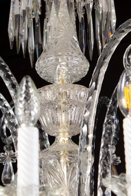 19th-Century French Crystal Chandelier, 1880s-MBH-1032716