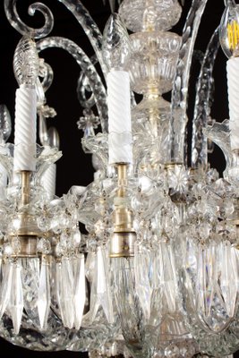 19th-Century French Crystal Chandelier, 1880s-MBH-1032716