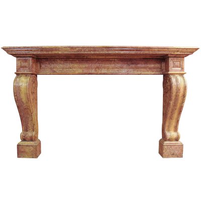 19th Century French Empire Marble Fireplace Mantel-TDA-1376398