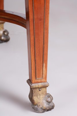 19th Century French Extendable Table in Mahogany-WHY-1029787