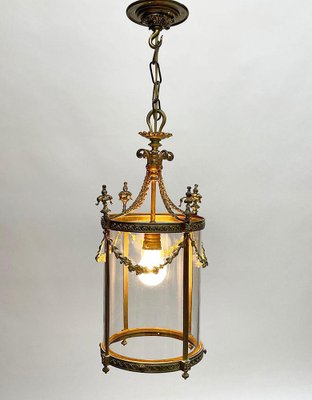 19th Century French Gilt Bronze Lantern-UCH-1224328