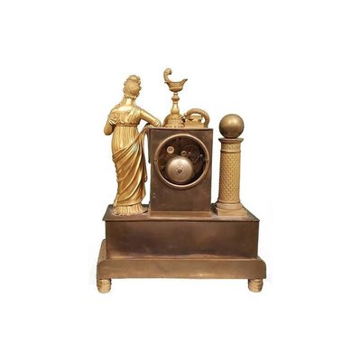 19th Century French Gold-Plated Bronze Shelf Clock-ZCI-751795