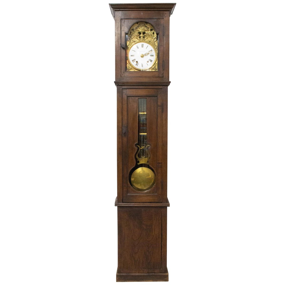 19th-Century French Longcase or Grandfather Clock