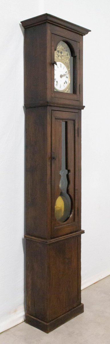 19th-Century French Longcase or Grandfather Clock