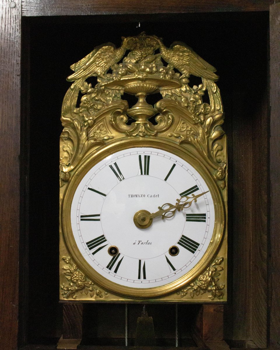 19th-Century French Longcase or Grandfather Clock