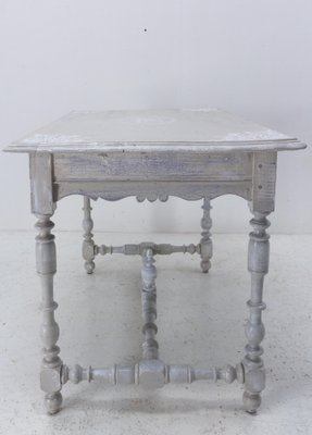 19th Century French Louis XIII Oak Writing Table-RIU-1277983