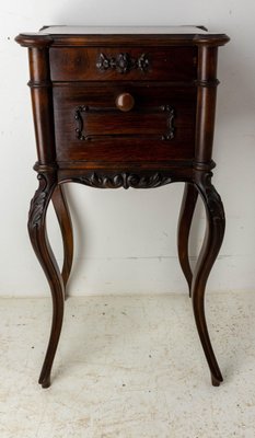 19th Century French Louis XV Chestnut Nightstand-RIU-1363555