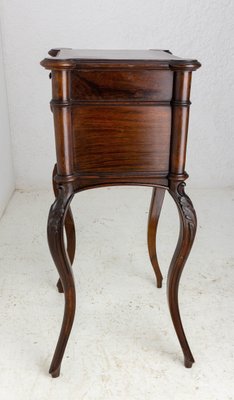 19th Century French Louis XV Chestnut Nightstand-RIU-1363555