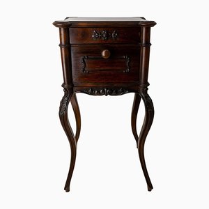 19th Century French Louis XV Chestnut Nightstand-RIU-1363555