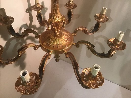 19th Century French Luigi Chandelier and Sconces Set, Set of 3-ERB-626953