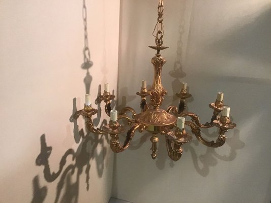 19th Century French Luigi Chandelier and Sconces Set, Set of 3-ERB-626953