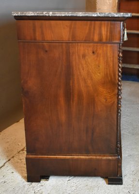 19th Century French Mahogany Chest of Drawers-CTD-646503