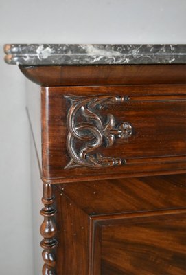 19th Century French Mahogany Chest of Drawers-CTD-646503