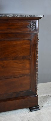 19th Century French Mahogany Chest of Drawers-CTD-646503