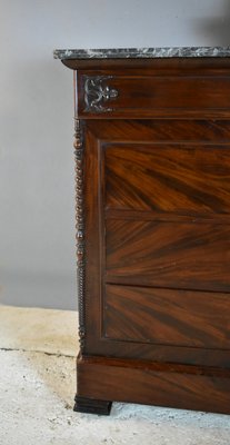 19th Century French Mahogany Chest of Drawers-CTD-646503