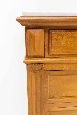 19th Century French Marble Top Commode Chest of Drawers by Louis Philippe-RIU-1329271