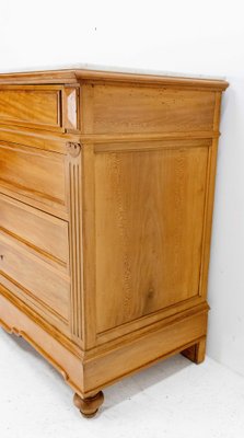 19th Century French Marble Top Commode Chest of Drawers by Louis Philippe-RIU-1329271