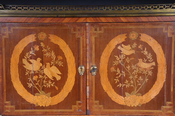 19th Century French Napoleon III Marquetry Dresser, 1870s-FLW-1402157