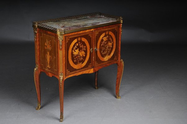 19th Century French Napoleon III Marquetry Dresser, 1870s-FLW-1402157