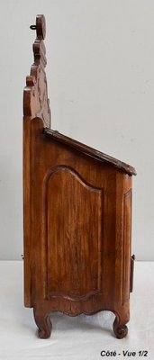 19th Century French Oak Salt Box-RVK-892543